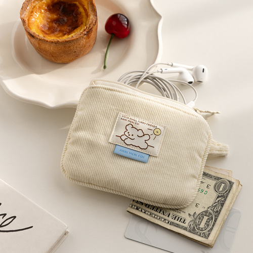 LIVEWORK Coi Corduroy Card Wallet - Bags & Wallets - View 1