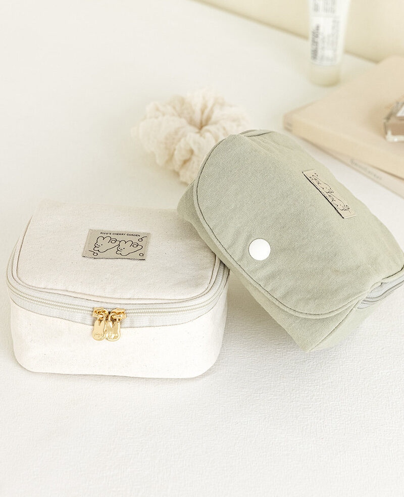 LIVEWORK Piyo Snap Makeup Pouch - Bags & Wallets - View 1