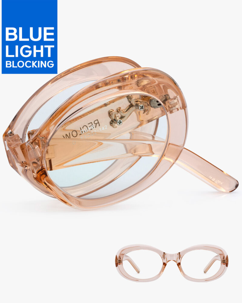 RECLOW DUYE Glass Peach – Blue Light Version - Fashion Accessories