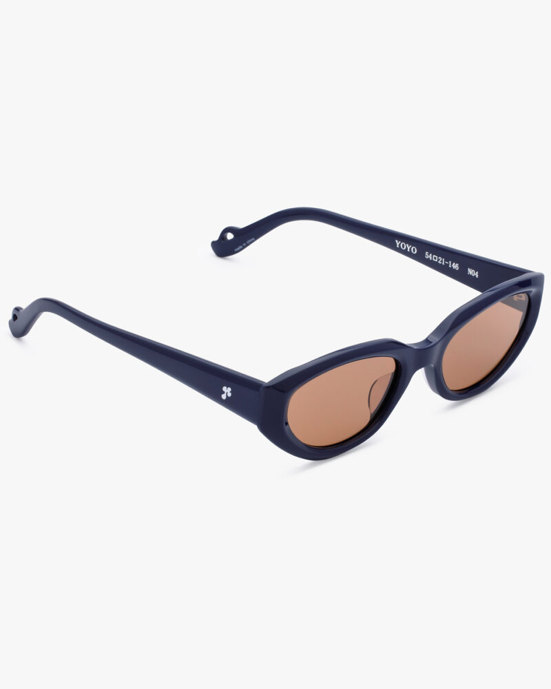 RECLOW Acetate YOYO Sunglass – Navy - Fashion Accessories - View 1