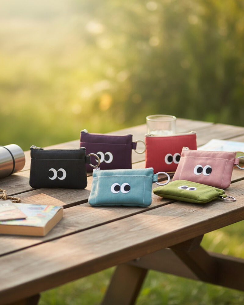 LIVEWORK Som Som Stitch Keyring Case ver.2 - Bags & Wallets - View 1