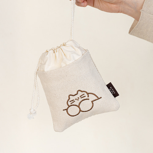 LIVEWORK Here There Cozy String Pouch - Bags & Wallets - View 1