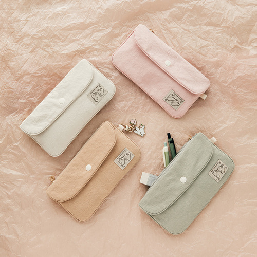 LIVEWORK Piyo Snap Pencil Pouch - Bags & Wallets