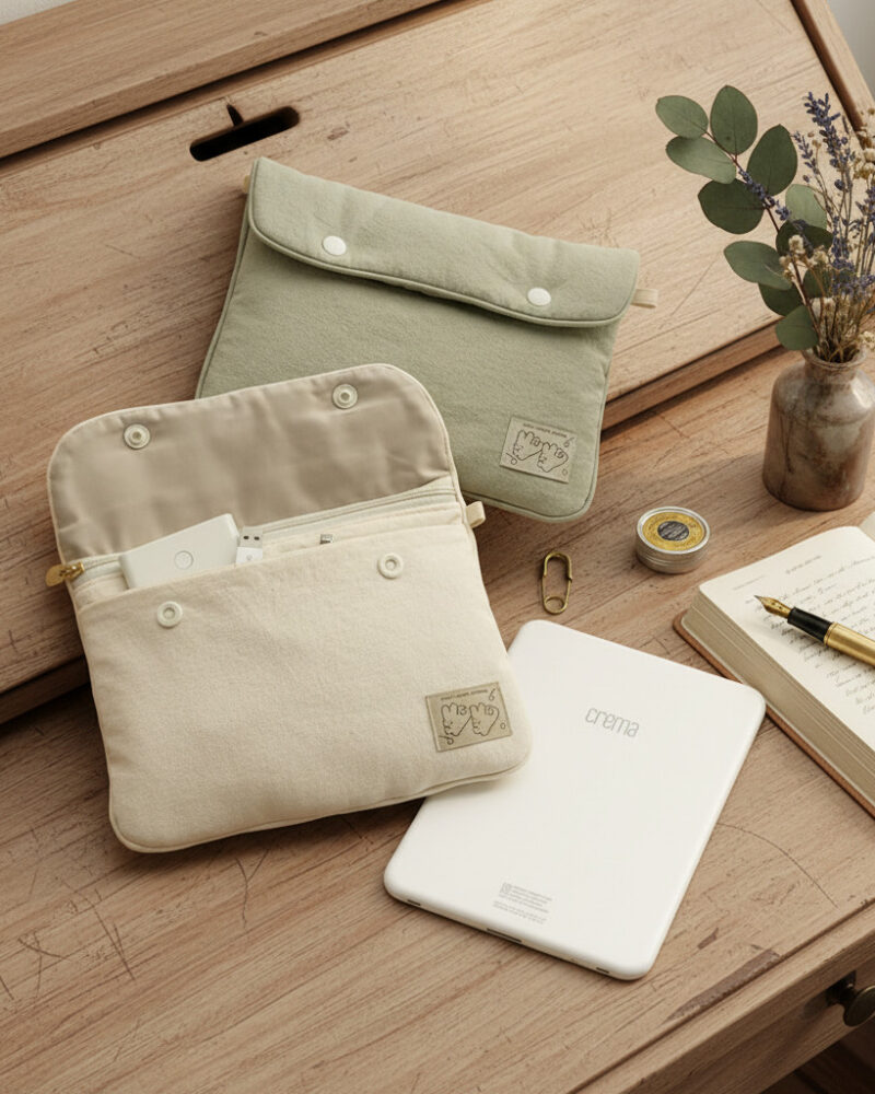 LIVEWORK Piyo Double Snap Pouch - Bags & Wallets