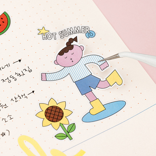 LIVEWORK Palette Daily Sticker Pack - Office Supplies - View 1