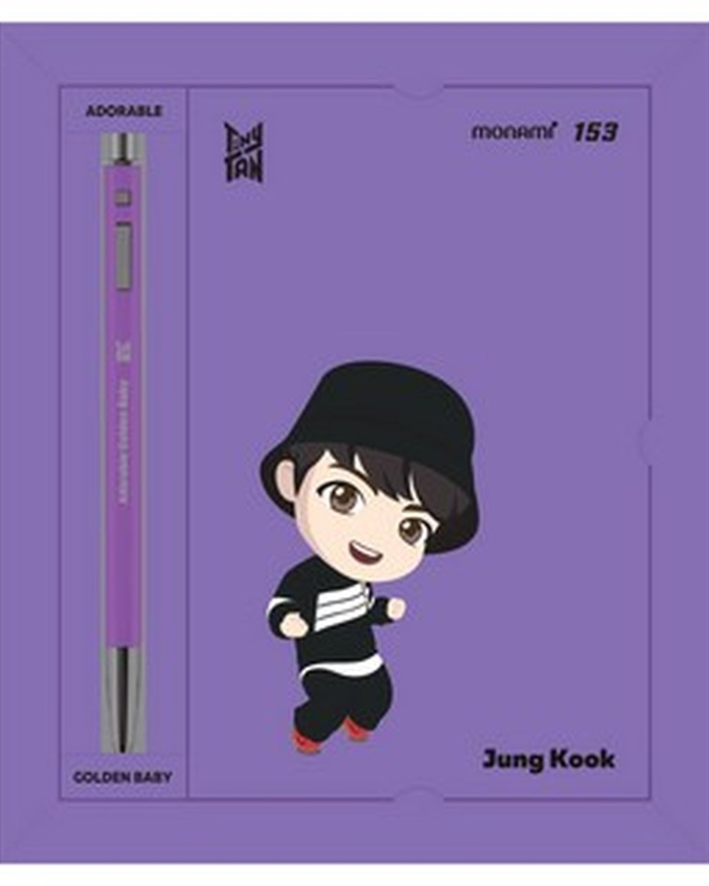 Monami TinyTAN 153 ID Notebook Set - Jung Kook - Notebooks