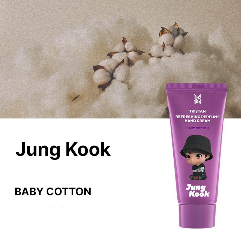 Monami TinyTAN Perfume Hand Cream – Jung Kook (Baby Cotton) - etc - View 1