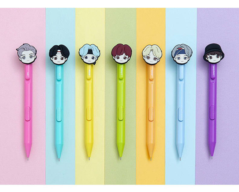 Monami TinyTAN Figure Mechanical Pencil - Office Supplies