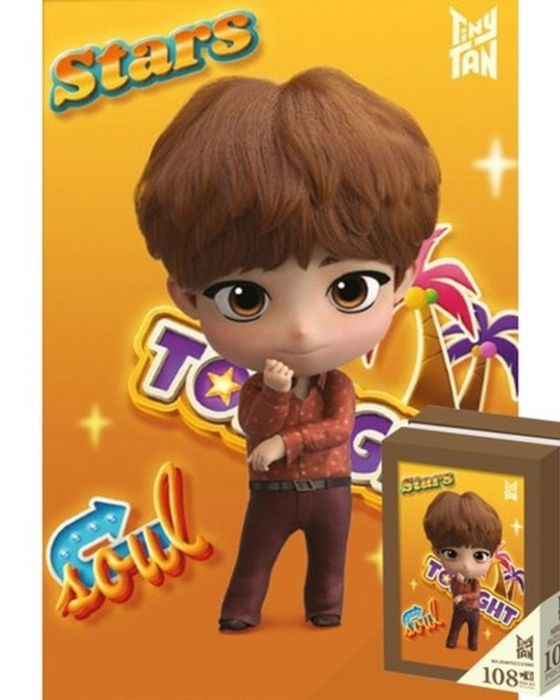 BTS TinyTAN Framed Jigsaw Puzzle 108pcs – Jin - etc