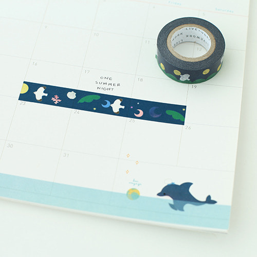 LIVEWORK Piyo Paper Tape - Office Supplies - View 1