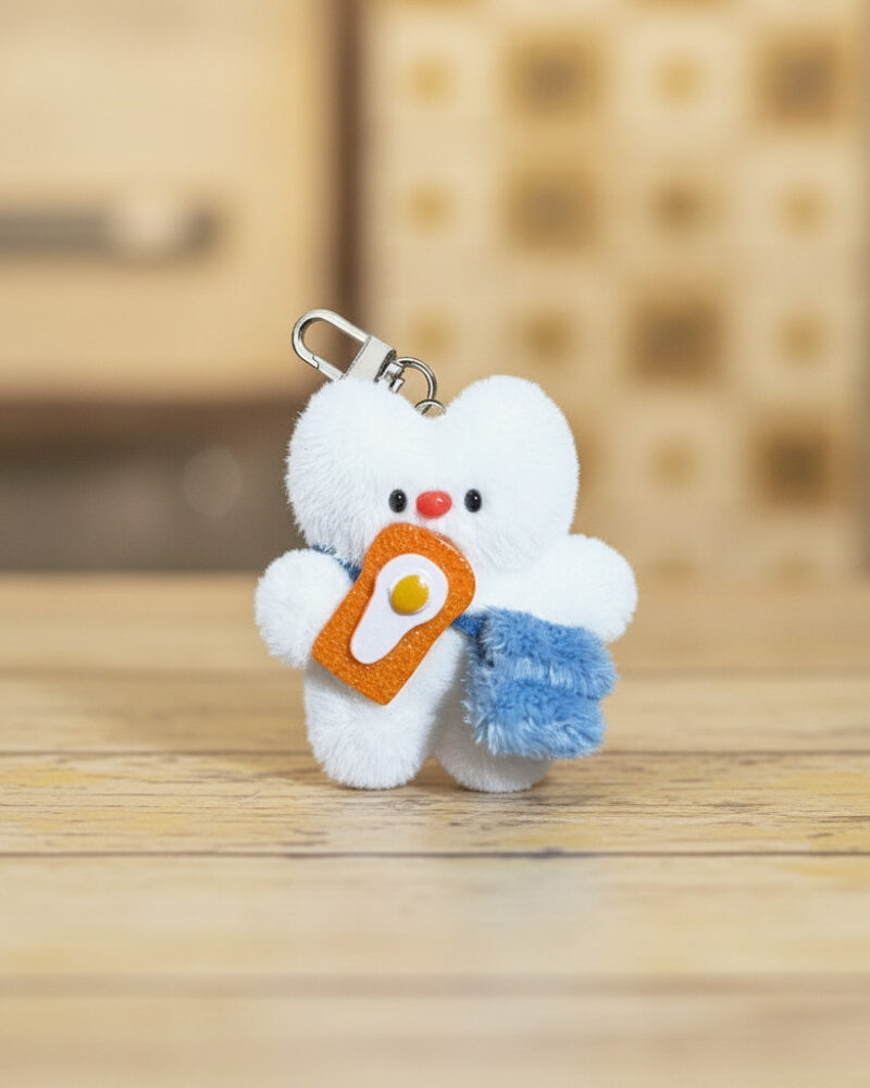 Tardy Kitty Keyring - Office Supplies