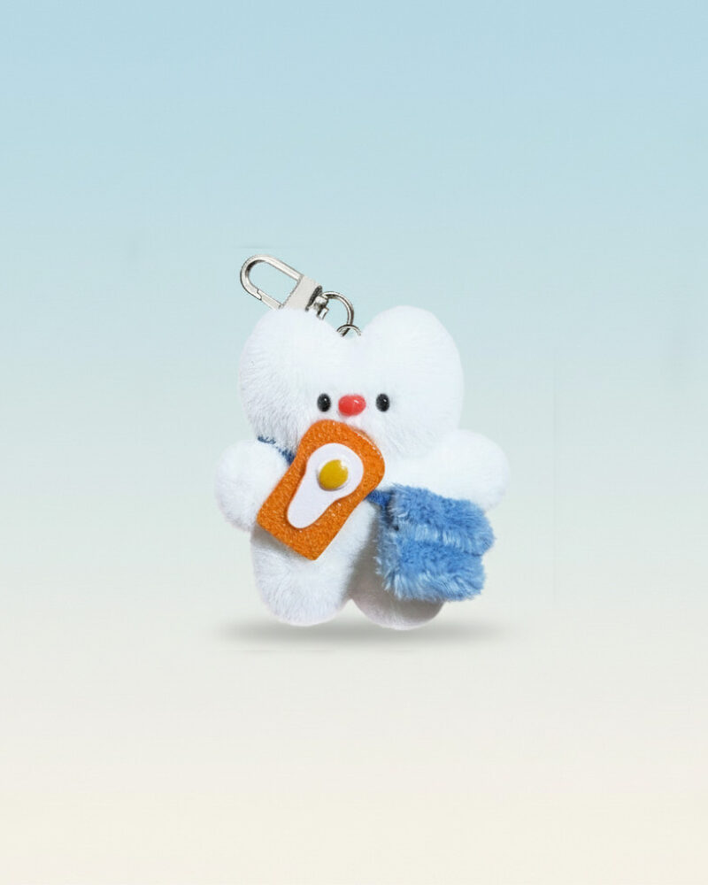 Tardy Kitty Keyring - Office Supplies - View 1