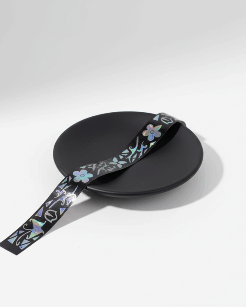 MEAHART Flower Mother-of-Pearl Masking Tape 1M - Washi Tape - View 1