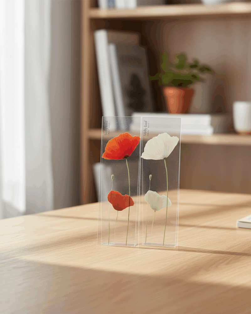 Appree Stickyleaf Poppy Memopad - Memo Pads & Sticky Notes