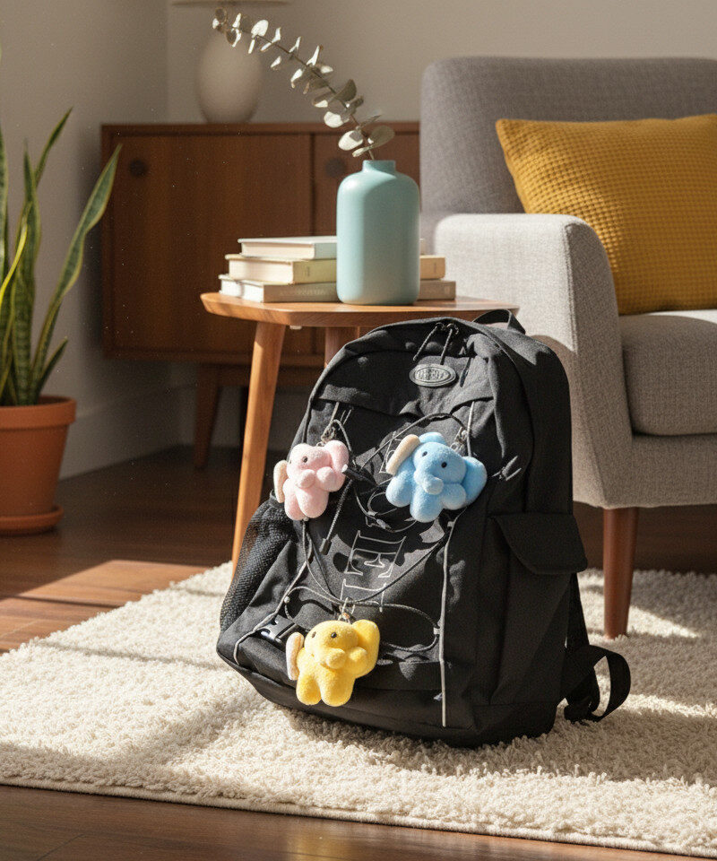 The Three Little Elephants Keyring - Office Supplies