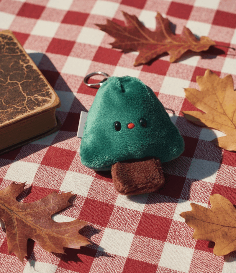 My Little Tree Mini Pouch D ring Keyring - Bags & Wallets