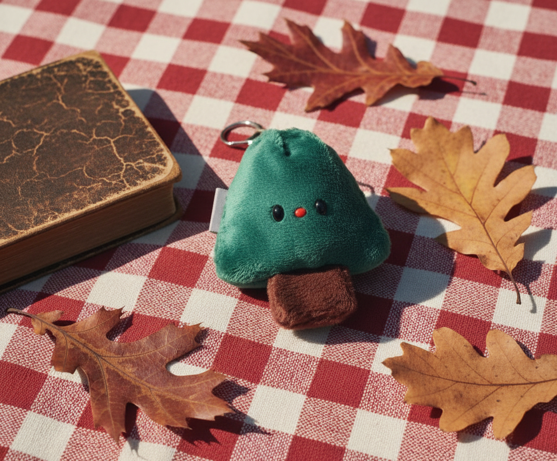 My Little Tree Mini Pouch D ring Keyring