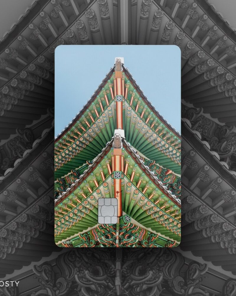 Korea Gwanghwamun Card Sticker Cover - etc - View 1