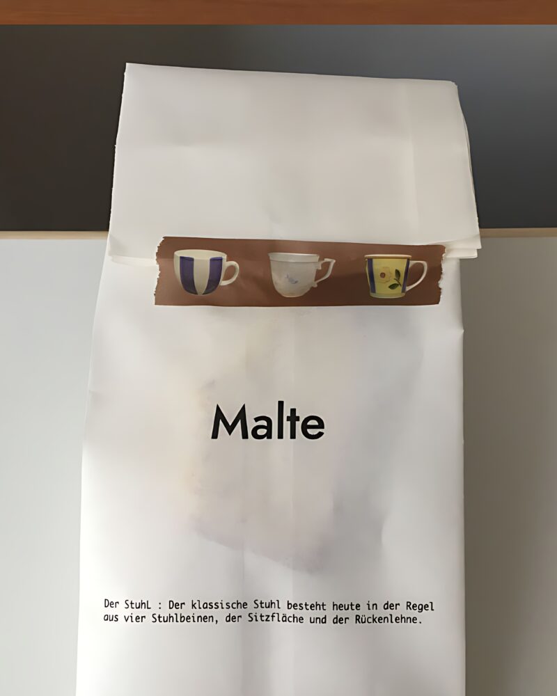 TRUST MY VIBE Augs Vintage Cup Malte - Washi Tape