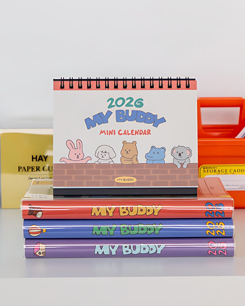 DAILYLIKE 2026 My Buddy Mini Calendar