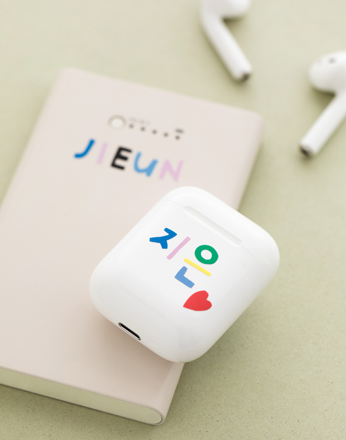 Alternative view of LIVEWORK Little Things Korean(Hangeul) Sticker Set 10sheets