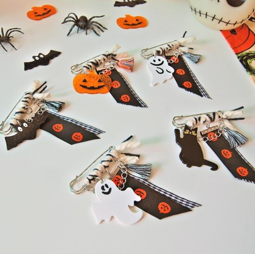 ALLPATTERN Halloween Brooch