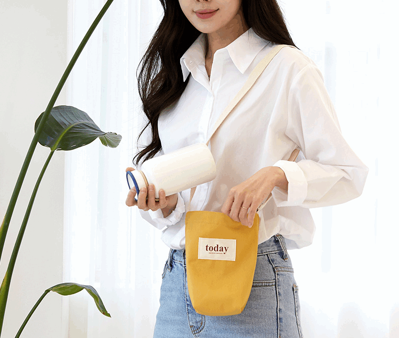 FUNNYMADE Today's Tumbler Drink Bag Shoulder