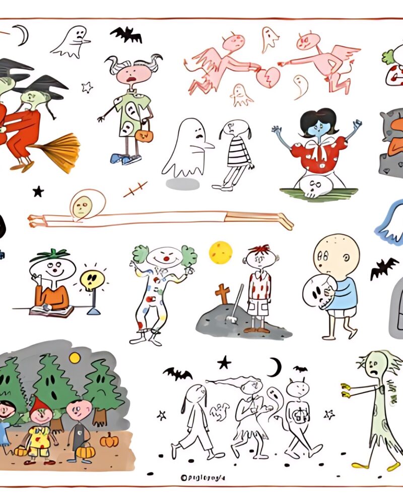 POGLE POGLE Halloween Sticker