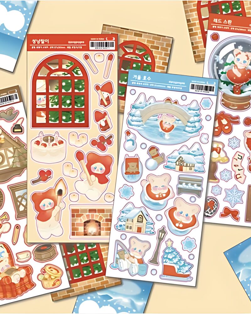 DDODDO.FRIENDS Year-End Seal Sticker Package