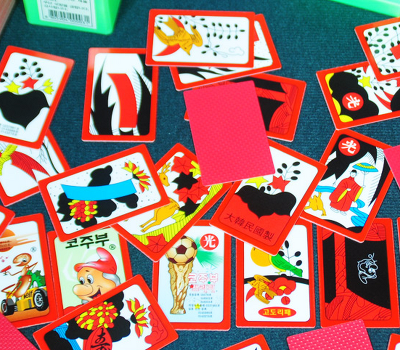 BIG NOSE MAN Hwatu for Playing with Lucky Ants