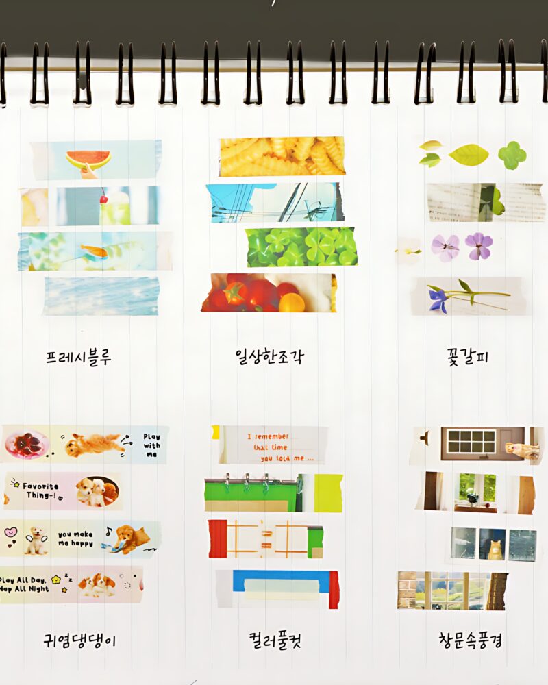 Alternative view of O-CHECK Mood Masking Paper Tape