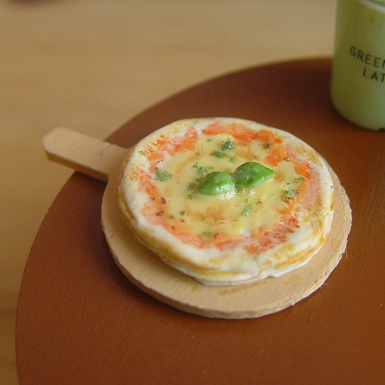Alternative view of Miniature Table Decoration Pizza Spaghetti