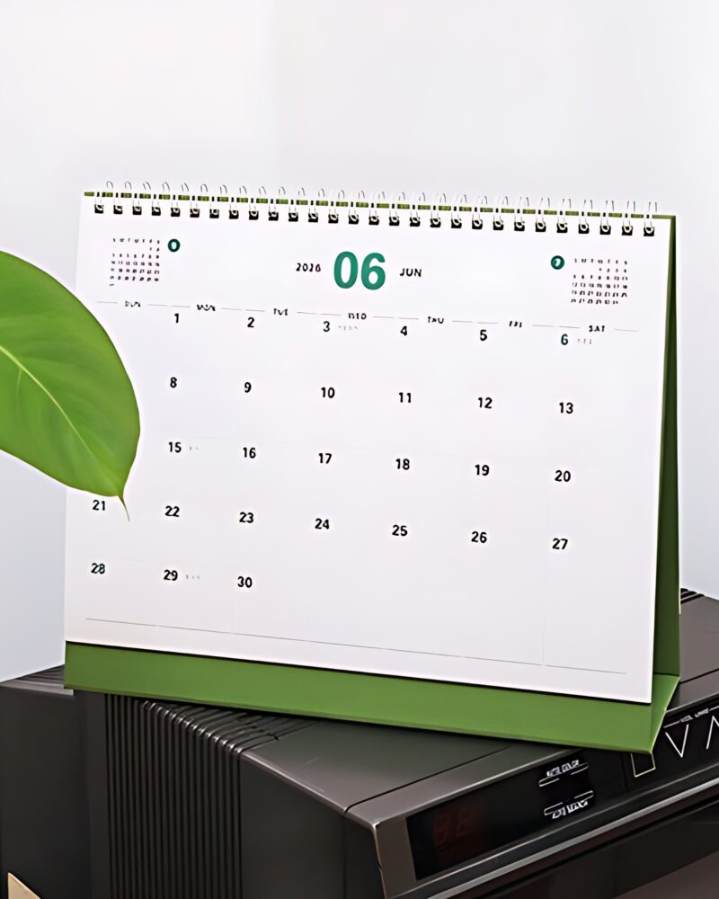 Alternative view of INDIGO 2026 Prism Desk Calendar