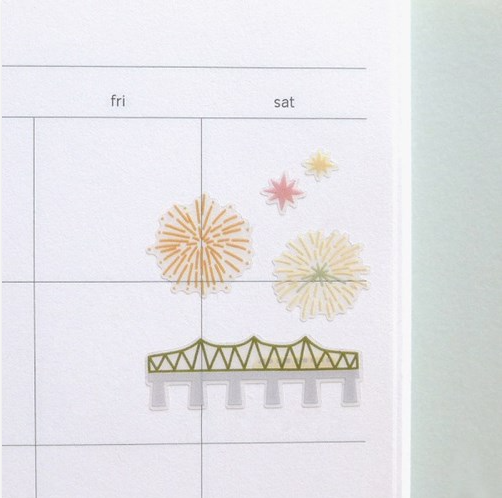 Alternative view of SUATELIER 1193 Midnight Picnic Sticker