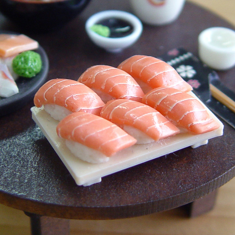 Miniature Table Decoration Sushi