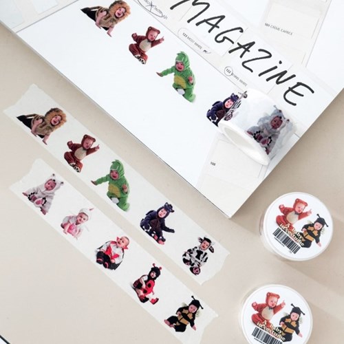 Halloween Costume Baby Maskingtape