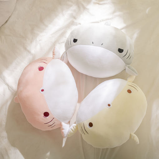 Alternative view of Archee Shark Family Mochi Cushion