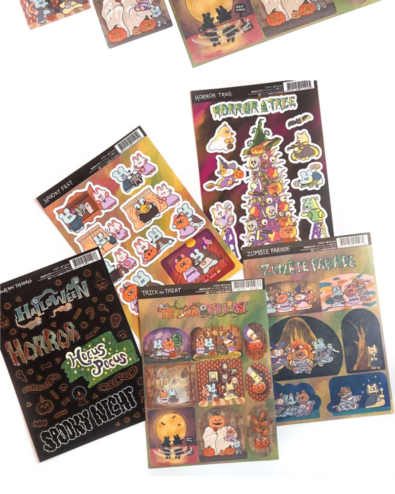 Alternative view of sukeydokey Halloween Series Sticker