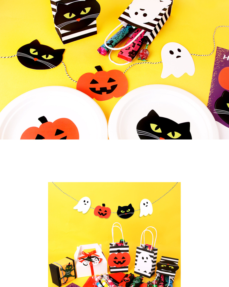 Alternative view of INDI.K Halloween Friends Garland Set