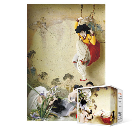 108 Pieces 신윤복의 단오풍정 (Shin Yun-bok’s Dano Festival) [Mini] Jigsaw Puzzle