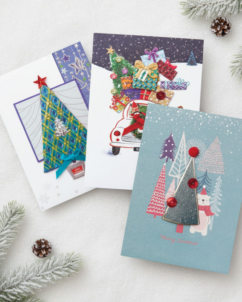 FROM&TO Forest Christmas Card Set