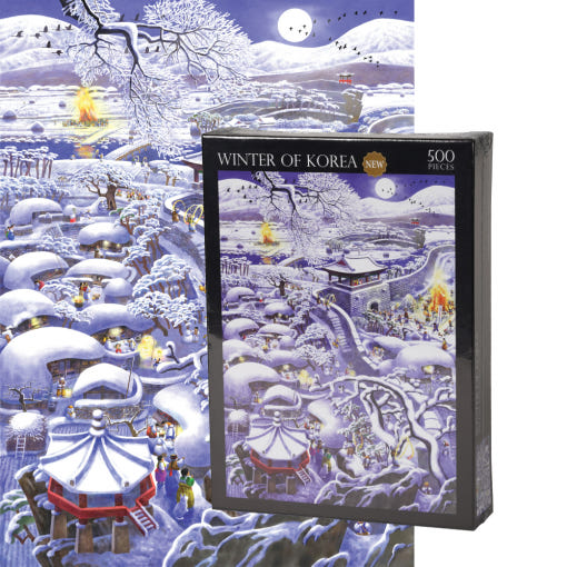 500 Piece Korean Winter Jigsaw Puzzle – Daeboreum