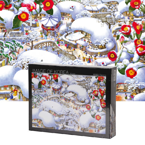 1000 Piece Korean Winter Jigsaw Puzzle