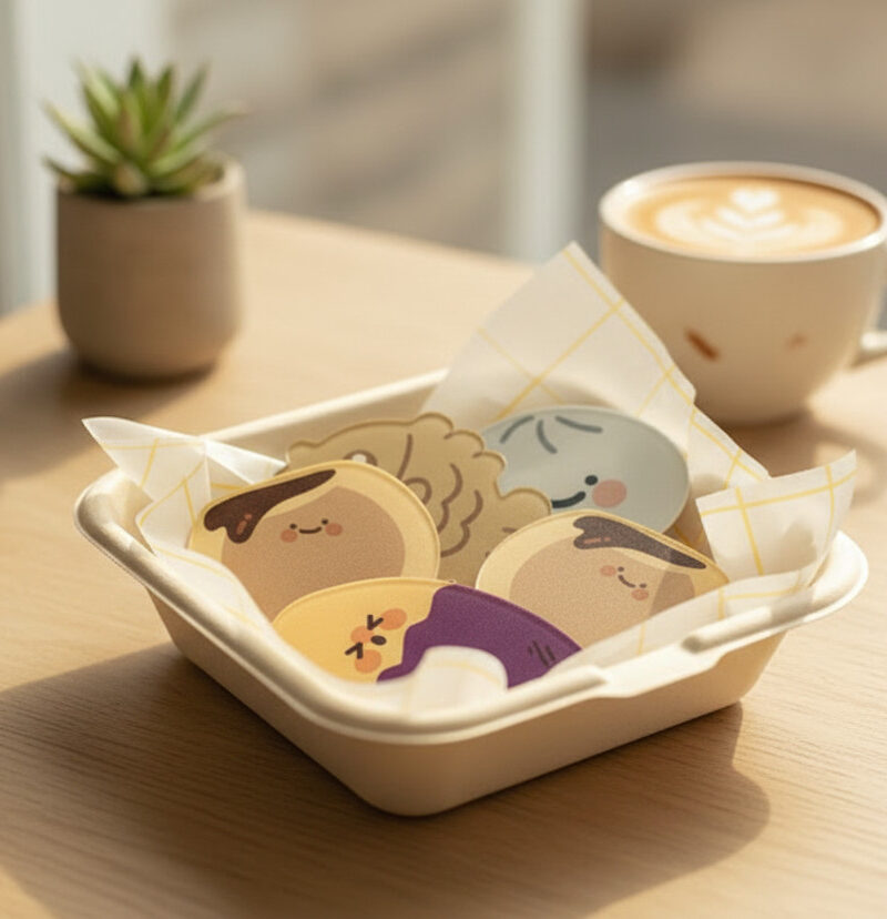 PRUGNA Acrylic Phone Grip – Winter Snack