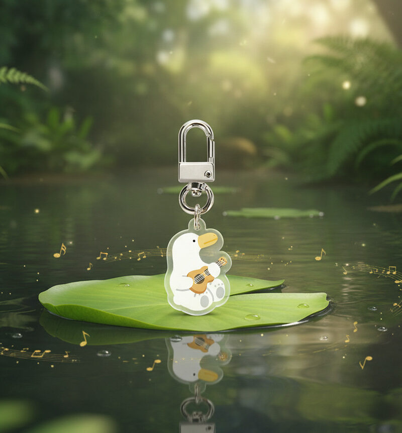 BILY BALE Guitar-playing Baily Keyring