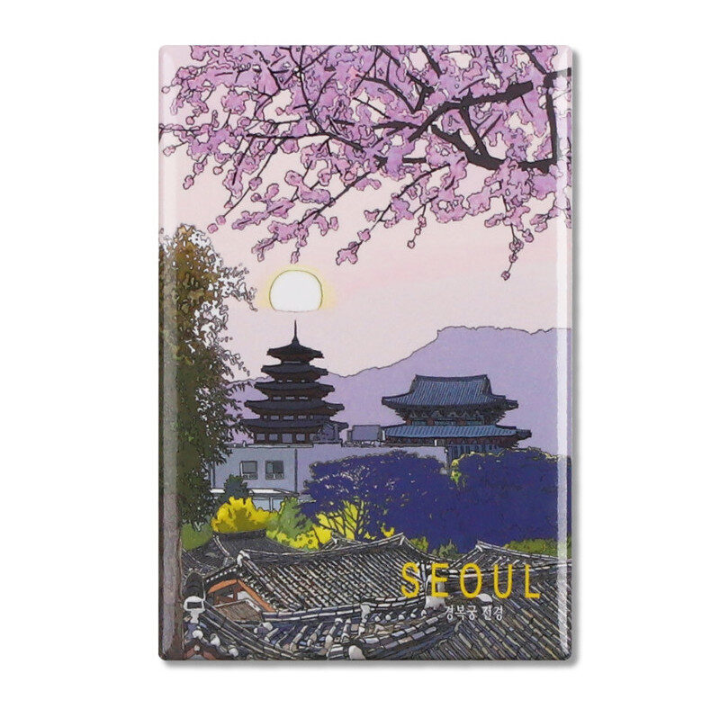 Alternative view of Korean Souvenir Magnets 01–08