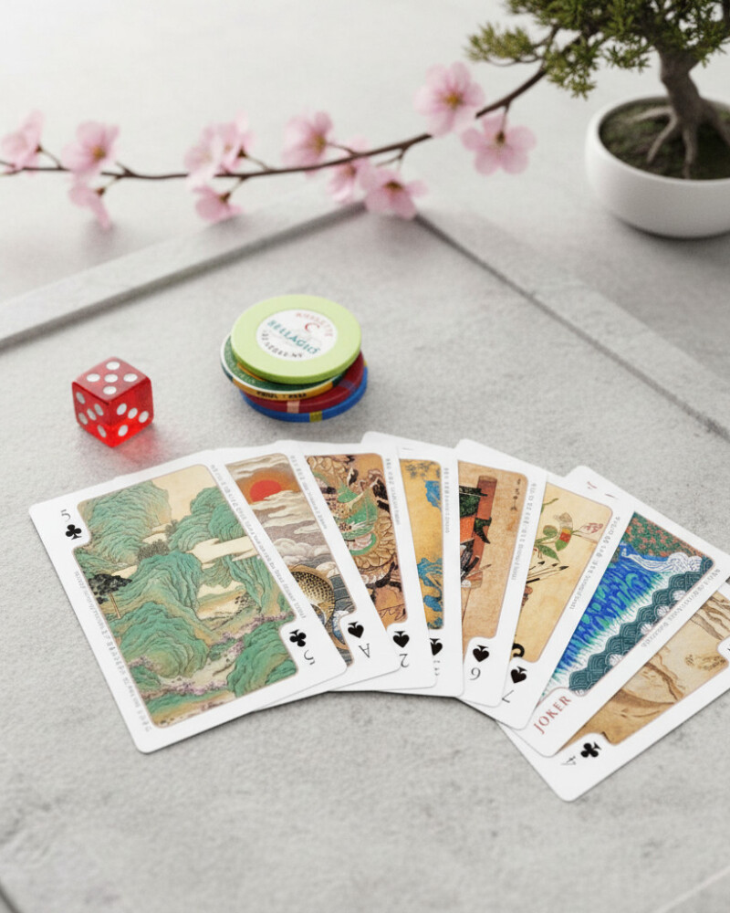 Korean Folk Painting Trump Card 54 – Collection 1