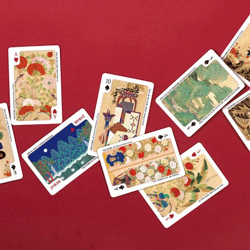 Alternative view of Korean Folk Painting Trump Card 54 – Collection 1