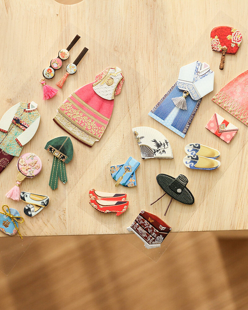 Alternative view of Joseon Nobility Attire Sticker Set