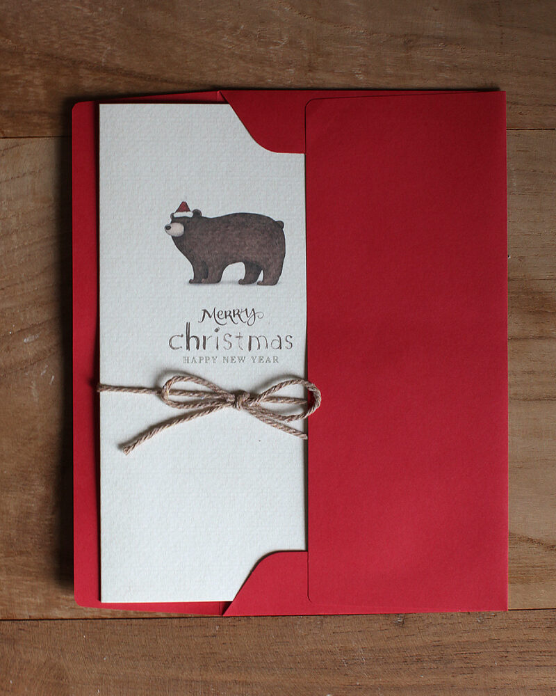 Alternative view of Christmas Card - Forest